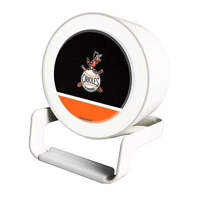 Baltimore Orioles Cooperstown Team Logo Night Light Charger with Bluetooth Speaker