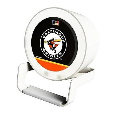 Baltimore Orioles Cooperstown Team Night Light Charger with Bluetooth Speaker
