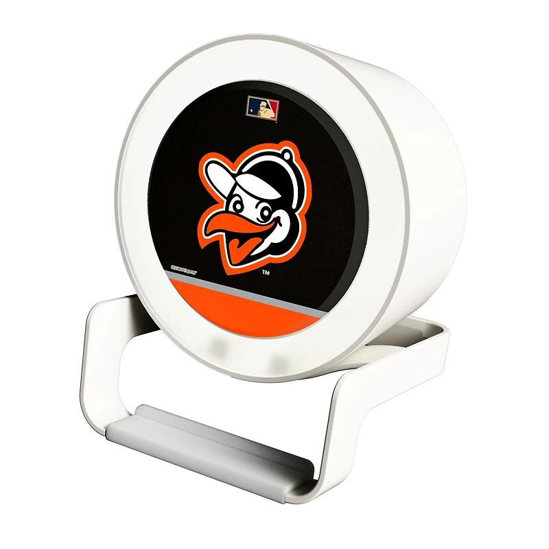 Baltimore Orioles Cooperstown Logo Night Light Charger with Bluetooth Speaker