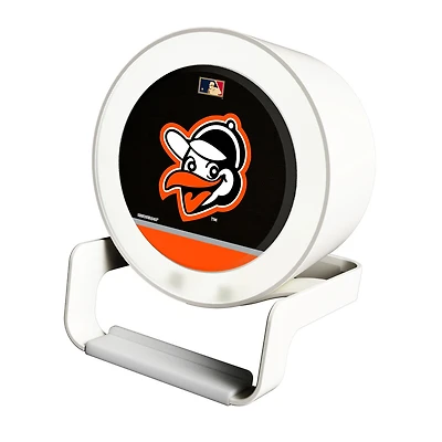 Baltimore Orioles Cooperstown Logo Night Light Charger with Bluetooth Speaker