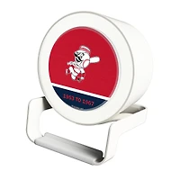 Cincinnati Reds Cooperstown Team Night Light Charger with Bluetooth Speaker