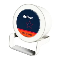 Houston Astros Cooperstown Team Night Light Charger with Bluetooth Speaker