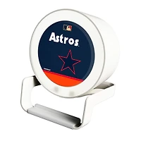 Houston Astros Cooperstown Team Night Light Charger with Bluetooth Speaker
