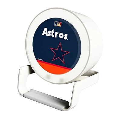 Houston Astros Cooperstown Team Night Light Charger with Bluetooth Speaker