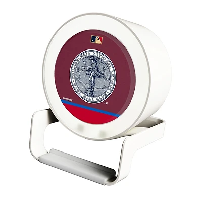 Philadelphia Phillies Cooperstown Logo Night Light Charger with Bluetooth Speaker