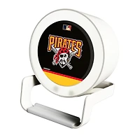 Pittsburgh Pirates Cooperstown Logo Night Light Charger with Bluetooth Speaker