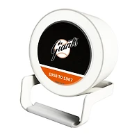 San Francisco Giants Cooperstown Team Logo Night Light Charger with Bluetooth Speaker