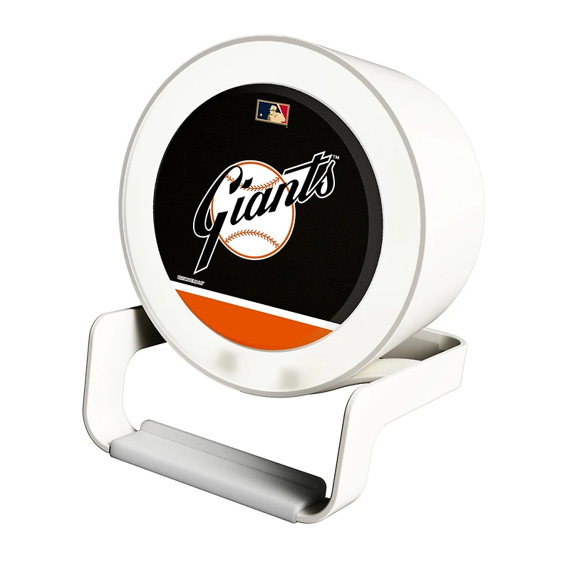 San Francisco Giants Cooperstown Team Logo Night Light Charger with Bluetooth Speaker
