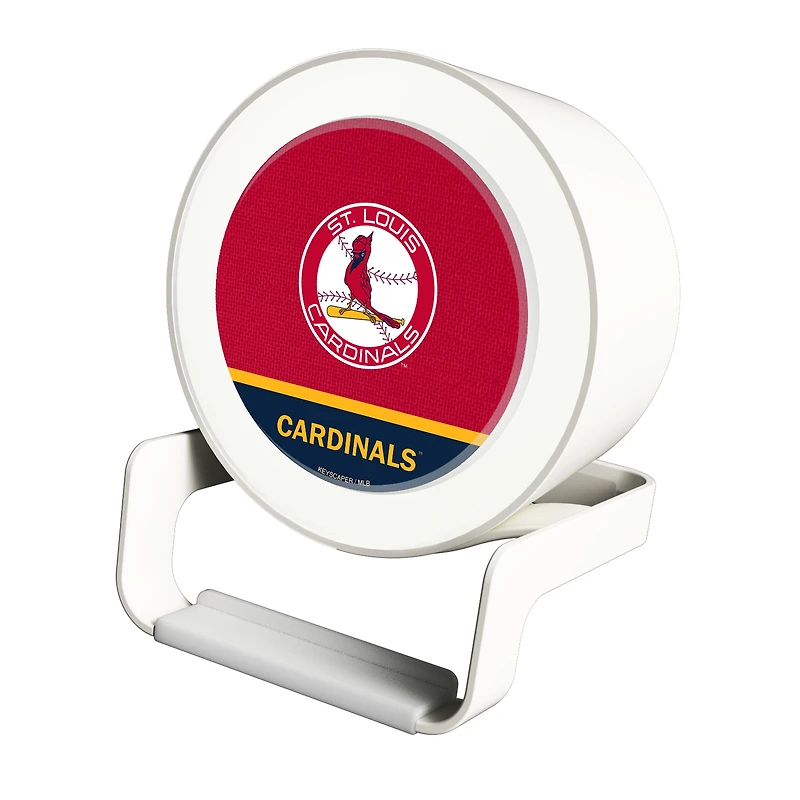St. Louis Cardinals Cooperstown Team Logo Night Light Charger with Bluetooth Speaker