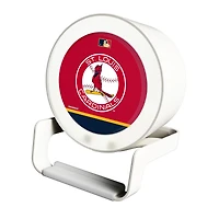 St. Louis Cardinals Cooperstown Team Logo Night Light Charger with Bluetooth Speaker