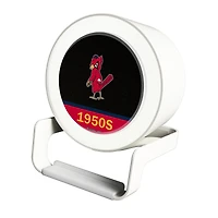 St. Louis Cardinals Cooperstown Team Night Light Charger with Bluetooth Speaker