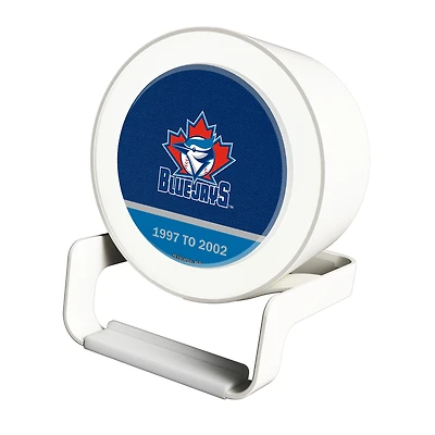 Toronto Blue Jays Cooperstown Team Logo Night Light Charger with Bluetooth Speaker