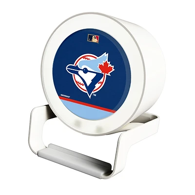 Toronto Blue Jays Cooperstown Logo Night Light Charger with Bluetooth Speaker