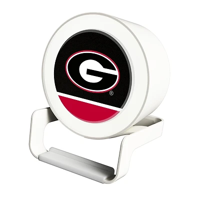 Georgia Bulldogs Night Light Wireless Charger And Bluetooth Speaker