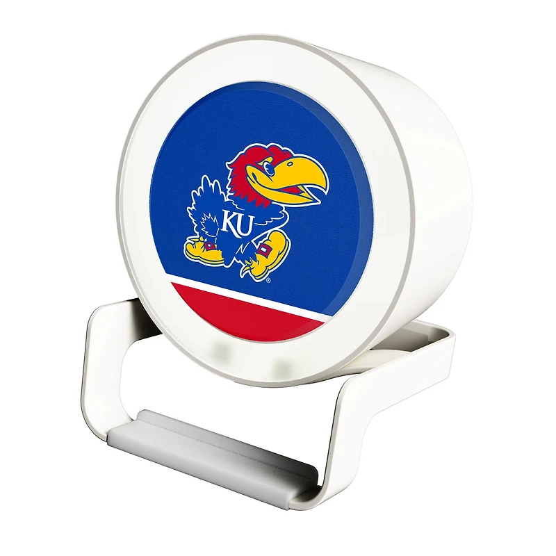 Kansas Jayhawks Night Light Wireless Charger And Bluetooth Speaker