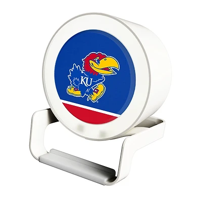 Kansas Jayhawks Night Light Wireless Charger And Bluetooth Speaker