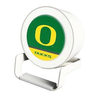 Oregon Ducks Night Light Wireless Charger And Bluetooth Speaker