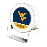 West Virginia Mountaineers Night Light Wireless Charger And Bluetooth Speaker