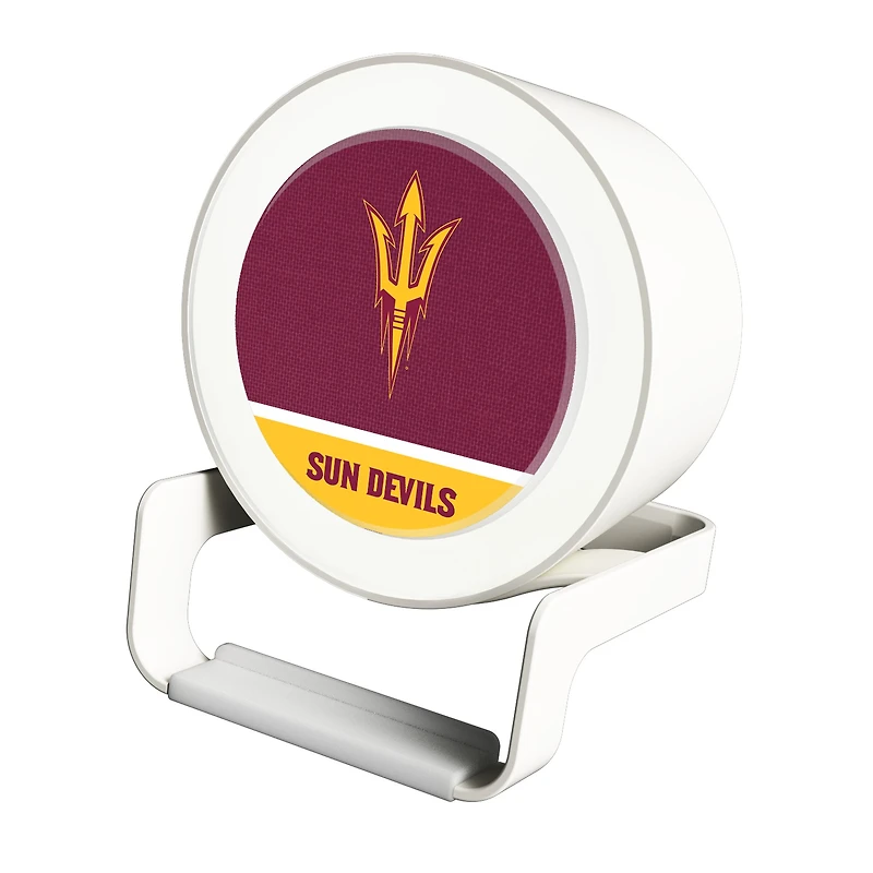 Arizona State Sun Devils Night Light Wireless Charger And Bluetooth Speaker