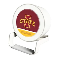 Iowa State Cyclones Night Light Wireless Charger And Bluetooth Speaker