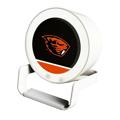 Oregon State Beavers Night Light Wireless Charger And Bluetooth Speaker