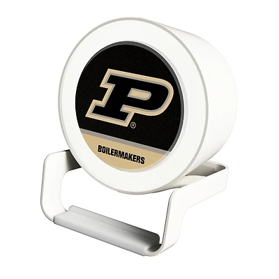 Purdue Boilermakers Night Light Wireless Charger And Bluetooth Speaker