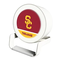 USC Trojans Night Light Wireless Charger And Bluetooth Speaker
