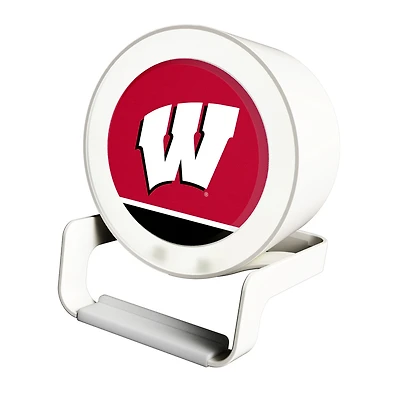Wisconsin Badgers Night Light Wireless Charger And Bluetooth Speaker