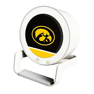 Iowa Hawkeyes Night Light Wireless Charger And Bluetooth Speaker