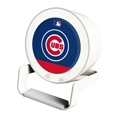 Chicago Cubs Night Light Wireless Charger And Bluetooth Speaker