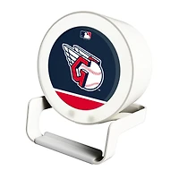 Cleveland Guardians Night Light Wireless Charger And Bluetooth Speaker