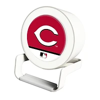 Cincinnati Reds Night Light Wireless Charger And Bluetooth Speaker