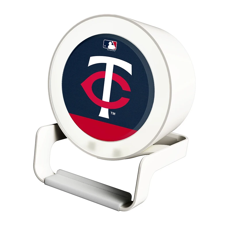 Minnesota Twins Night Light Wireless Charger And Bluetooth Speaker