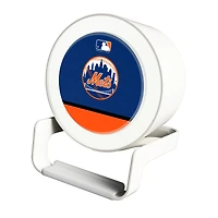 New York Mets Night Light Wireless Charger And Bluetooth Speaker