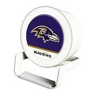 Baltimore Ravens Night Light Wireless Charger And Bluetooth Speaker