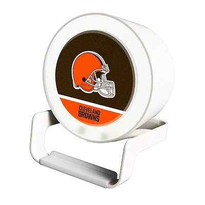 Cleveland Browns Night Light Wireless Charger And Bluetooth Speaker