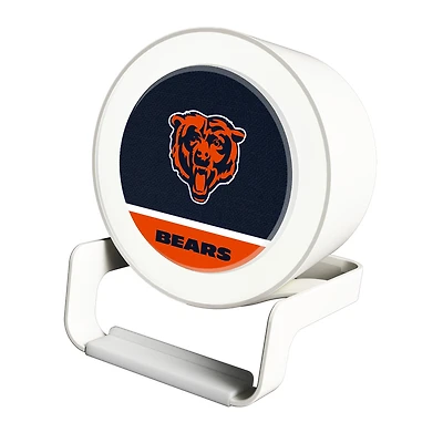 Chicago Bears Night Light Wireless Charger And Bluetooth Speaker