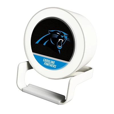 Carolina Panthers Night Light Wireless Charger And Bluetooth Speaker