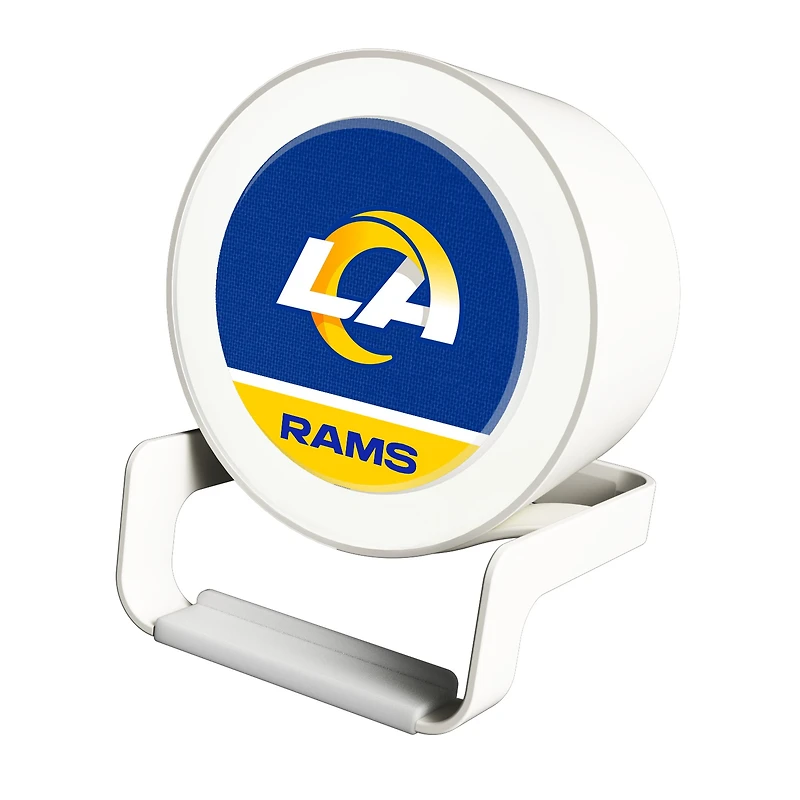 Los Angeles Rams Night Light Wireless Charger And Bluetooth Speaker