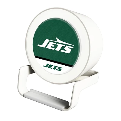 New York Jets Night Light Wireless Charger And Bluetooth Speaker