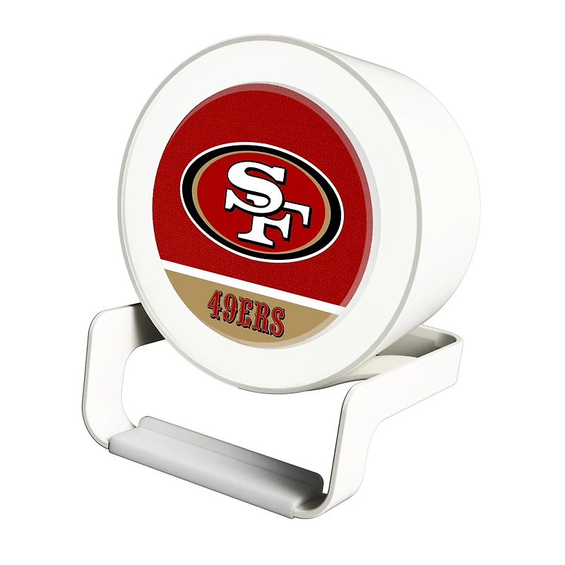 San Francisco 49ers Night Light Wireless Charger And Bluetooth Speaker