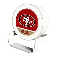 San Francisco 49ers Night Light Wireless Charger And Bluetooth Speaker