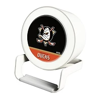Anaheim Ducks Night Light Wireless Charger And Bluetooth Speaker