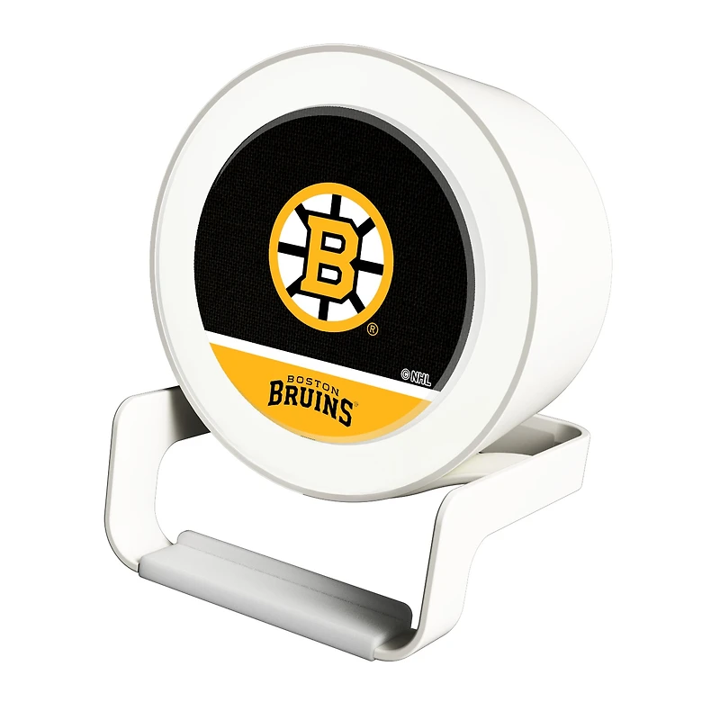 Boston Bruins Night Light Wireless Charger And Bluetooth Speaker