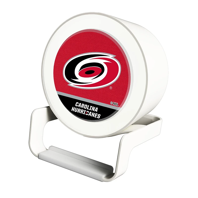 Carolina Hurricanes Night Light Wireless Charger And Bluetooth Speaker