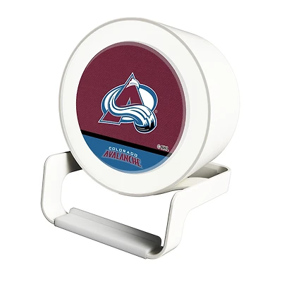 Colorado Avalanche Night Light Wireless Charger And Bluetooth Speaker