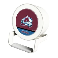 Colorado Avalanche Night Light Wireless Charger And Bluetooth Speaker