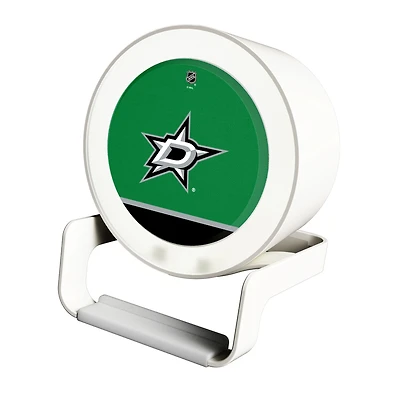 Dallas Stars Night Light Wireless Charger And Bluetooth Speaker