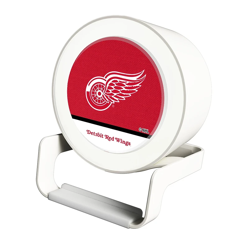 Detroit Red Wings Night Light Wireless Charger And Bluetooth Speaker