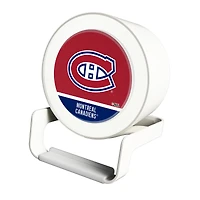 Montreal Canadiens Night Light Wireless Charger And Bluetooth Speaker